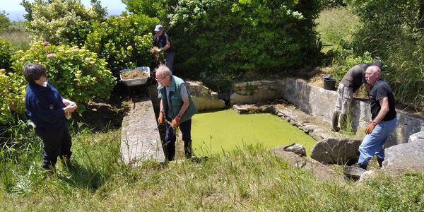 Les défricheurs au lavoir de Leuré